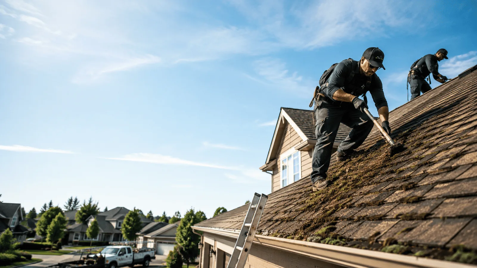 Roof Moss Removal in Geneva, IL near me